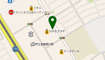ブロンコビリー 三田けやきプラザ店の地図画像