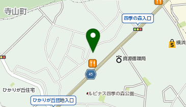 カーテンじゅうたん王国 横浜四季の森店の地図画像