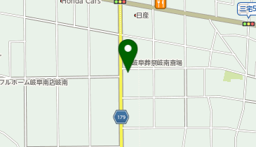 カーテンじゅうたん王国 岐南店の地図画像