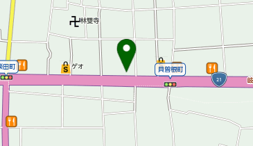 カーテンじゅうたん王国 大垣バイパス店の地図画像