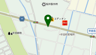 カーテンじゅうたん王国 半田店の地図画像