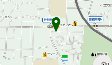 カーテンじゅうたん王国 豊中店の地図画像