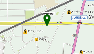 オフィスエイト 福島鎌田店の地図画像