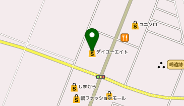 ダイユーエイト 山形嶋店の地図画像