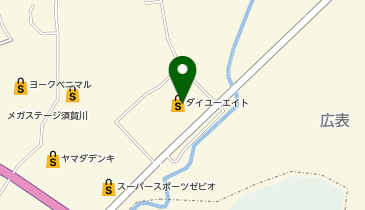 ダイユーエイト 須賀川東店の地図画像