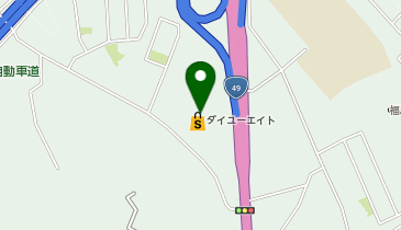 ダイユーエイト 郡山インター店の地図画像