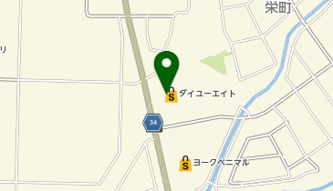 ダイユーエイト 新庄西店の地図画像