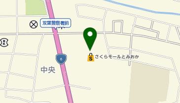 ダイユーエイト さくらモールとみおか店の地図画像