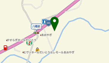 ダイユーエイト 一関大東店の地図画像