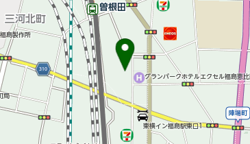 ワンズサイクル MAX福島店の地図画像