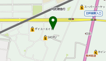 ワンズサイクル 福島鎌田店の地図画像