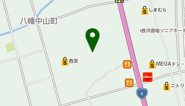 キクチメガネ 長浜楽市店の地図画像