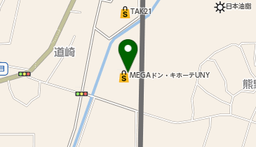 キクチメガネ ドン・キホーテUNY武豊店の地図画像