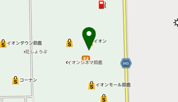 キクチメガネ イオンモール鈴鹿店の地図画像