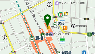 キクチメガネ 豊橋カルミア店の地図画像