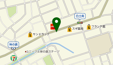 キクチメガネ 白土店の地図画像