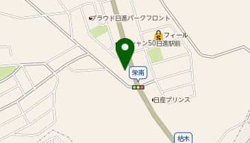 キクチメガネ 日進店の地図画像