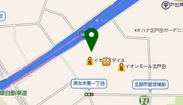 キクチメガネ イオンモール北戸田店の地図画像