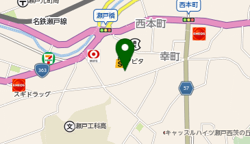 キクチメガネ アピタ瀬戸店の地図画像