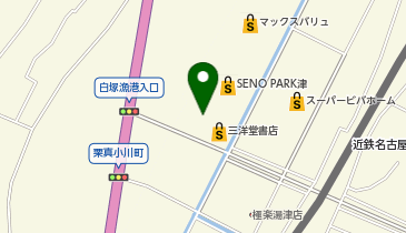 キクチメガネ 津白塚店の地図画像