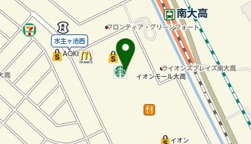 キクチメガネ イオンモール大高店の地図画像