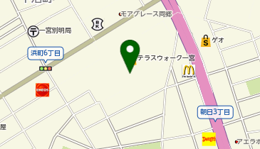 キクチメガネ テラスウォーク一宮店の地図画像