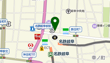 キクチメガネ 名鉄岐阜駅前店の地図画像