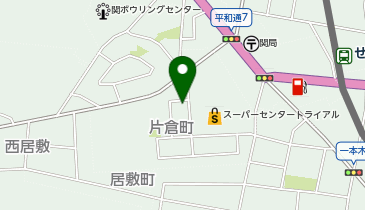 キクチメガネ 関店の地図画像