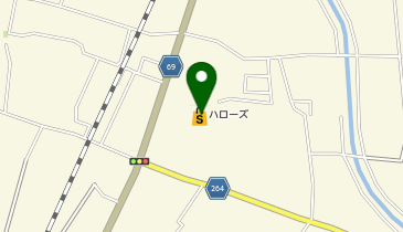 ハローズ 長船店の地図画像