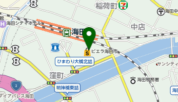 ハローズ 海田市駅前店の地図画像