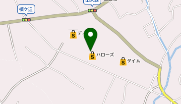ハローズ 熊野店の地図画像