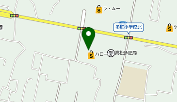 ハローズ 多肥店の地図画像
