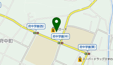 ハローズ 府中店の地図画像