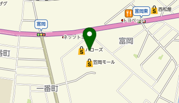 ハローズ 笠岡店の地図画像