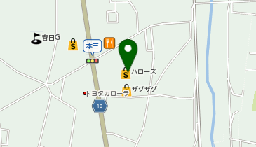 ハローズ 高松春日店の地図画像