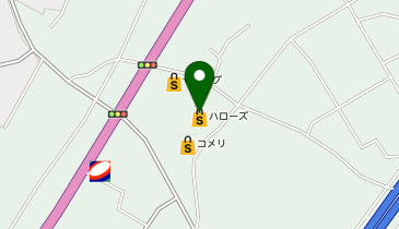 ハローズ 大野原店の地図画像
