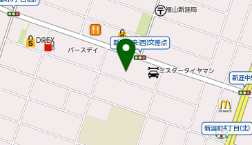 ハローズ 新涯店の地図画像