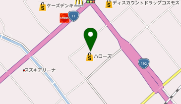 ハローズ 川之江店の地図画像