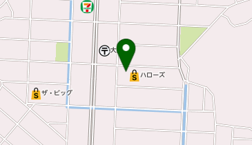 ハローズ 大門店の地図画像