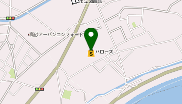 ハローズ 高砂店の地図画像