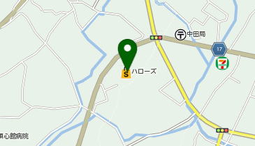 ハローズ 江田店の地図画像