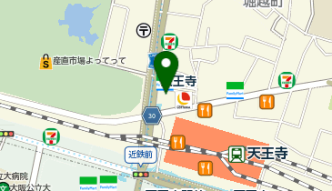 馬渕個別 天王寺校の地図画像