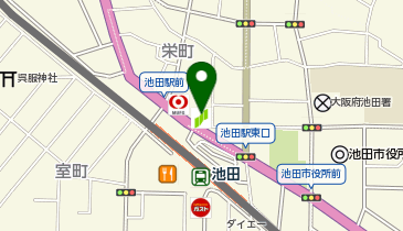 馬渕個別 池田校の地図画像
