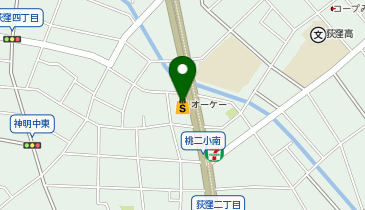 オーケー 荻窪店の地図画像