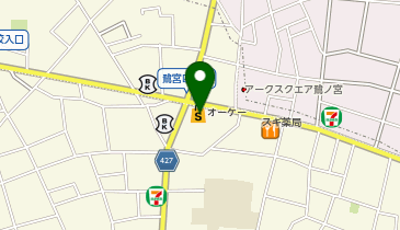 オーケー 中杉店の地図画像