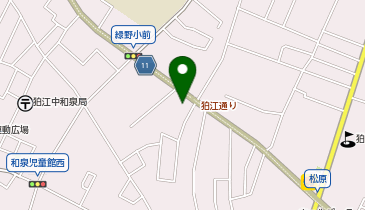 オーケー 狛江中和泉店の地図画像