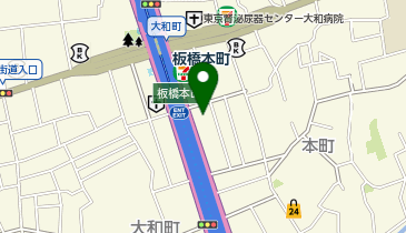 オーケー 板橋本町店の地図画像