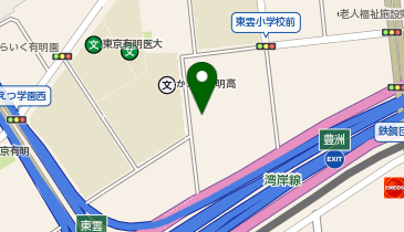 オーケー 東雲店の地図画像