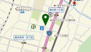 オーケー南大井店の地図画像