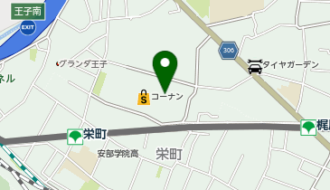 オーケー 王子堀船店の地図画像